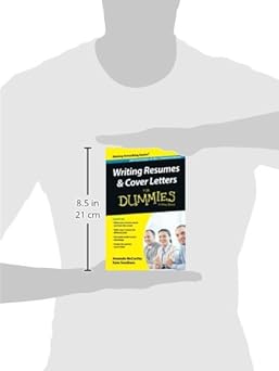Writing resumes and cover letters for dummies