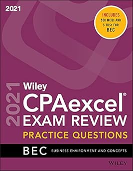 Wiley Cpaexcel Exam Review 2021 Focus Notes
