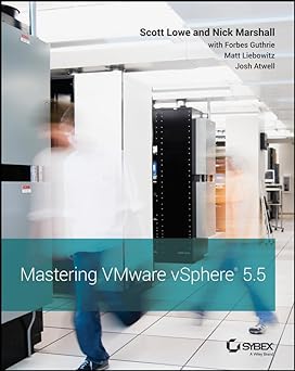 Mastering vmware vsphere