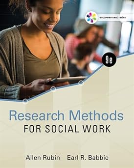 Research methods for social work