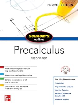 Schaum's Outline of Precalculus