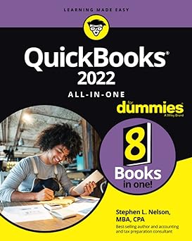 QuickBooks 2022 All-in-One For Dummies (For Dummies (Computer/Tech))