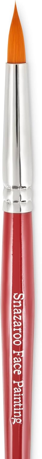 Snazaroo 1192010 Professional Face Painting Brush, Multi-Purpose - Red