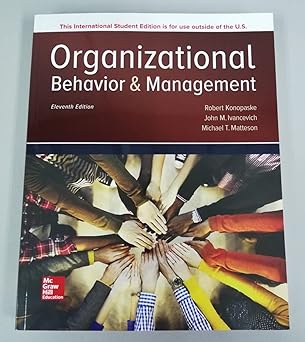 Organizational Behavior and Management