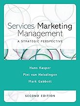 Services Marketing Management: A Strategic Perspective