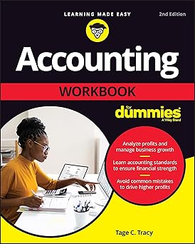 Accounting Workbook For Dummies (For Dummies (Business & Personal Finance))
