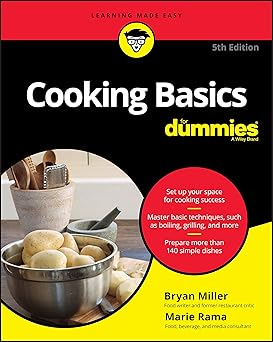 Cooking basics for dummies, 5th edition