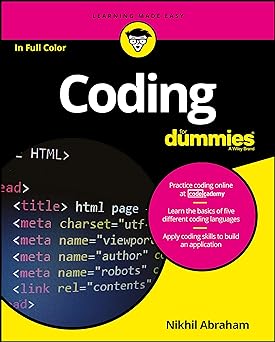 Coding For Dummies (For Dummies (Computer/Tech))