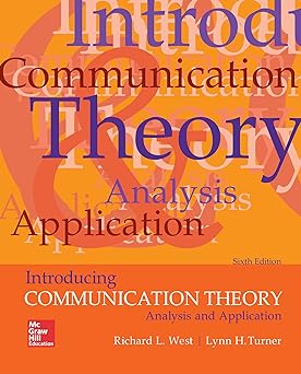 Introducing communication theory