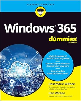 Windows 365 For Dummies (For Dummies (Computer/Tech))
