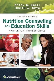 Nutrition counseling and education skills
