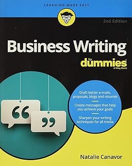 Business Writing For Dummies