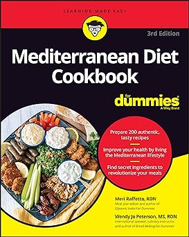 Mediterranean Diet Cookbook for Dummies, 3rd edition