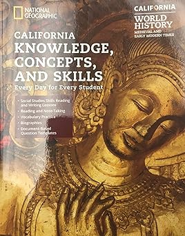 WORLD HISTORY KNOWLEDGE CONCEPTS AND SKILLS CA ED
