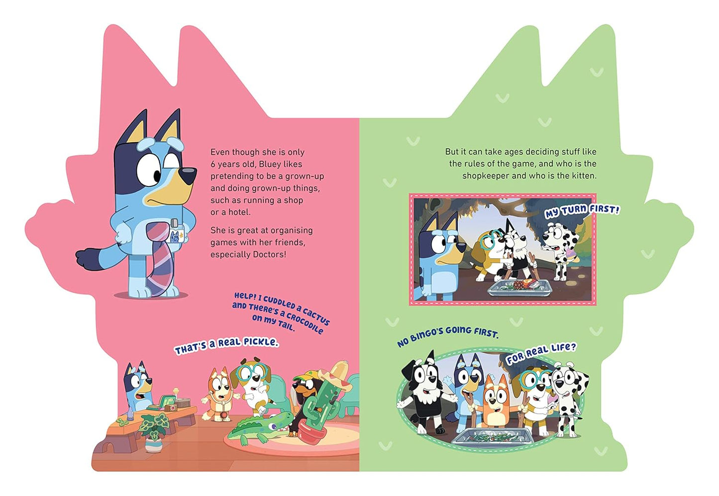 Penguin All About Bluey Book - Board Book, A Shaped Board Book