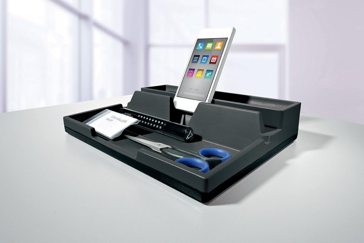 DURABLE VARICOLOR SMART OFFICE DESK STATIONERY ORGANISER IPAD PHONE STAND