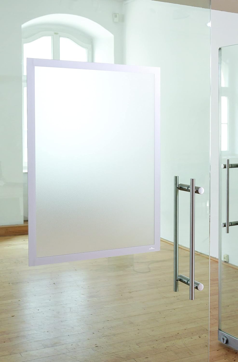 Durable Duraframe Poster, 50 x 70cm, Black, 499601, Self Adhesive Magnetic Poster Frame