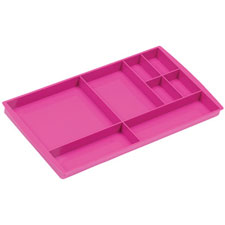 Drawer Tidy - Esselte - Nouveau, Purple, Lime Green and Pink Colours, Australian Made