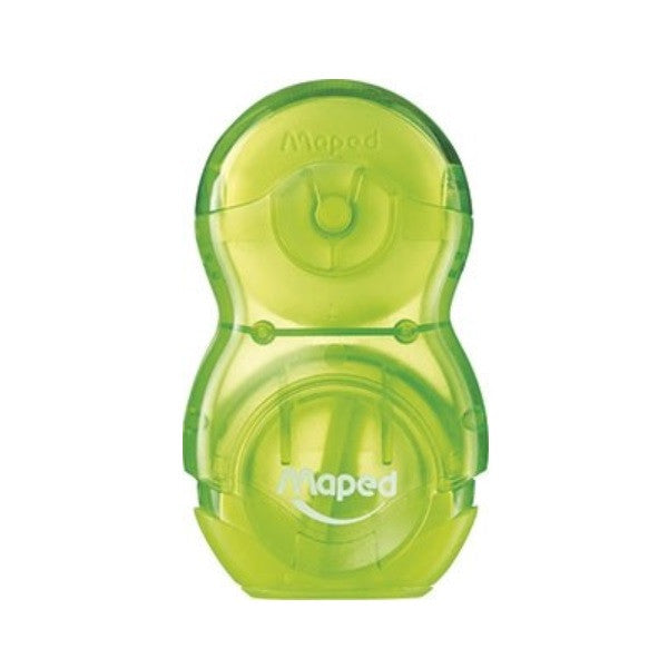 Maped Sharpener Eraser Combo Loopy Rubber PVC Free, High Quality