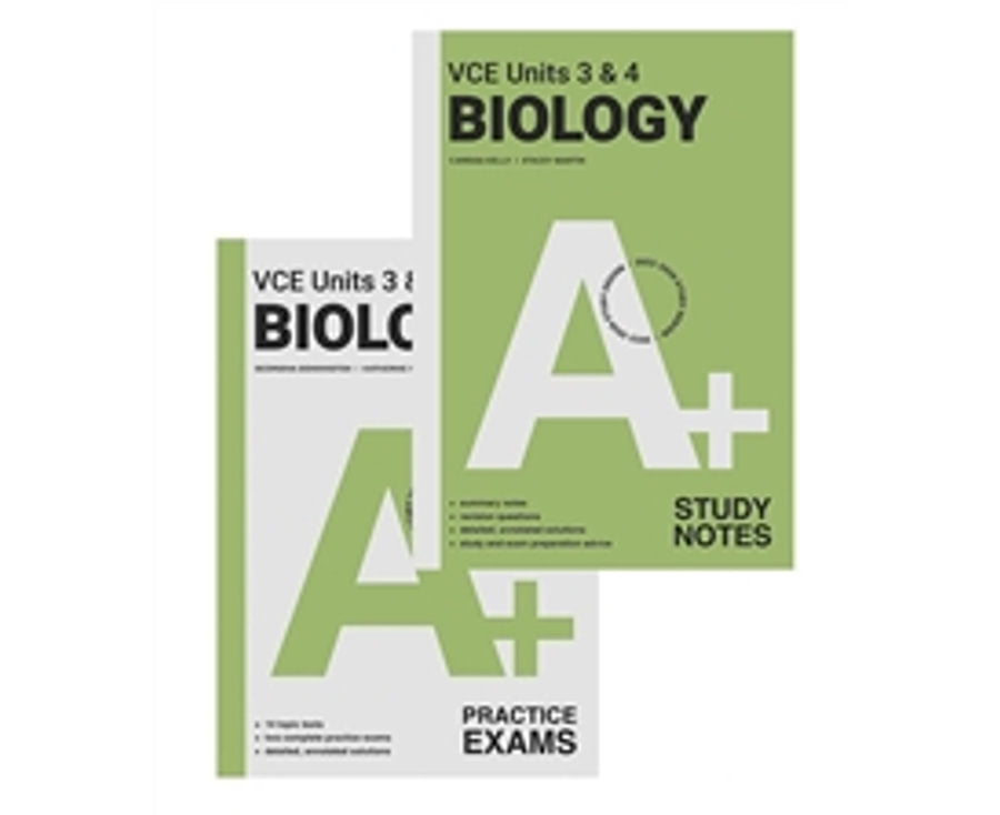 A+ Biology Study Notes Vce Units 3 And 4