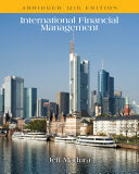 International financial management, abridged edition.