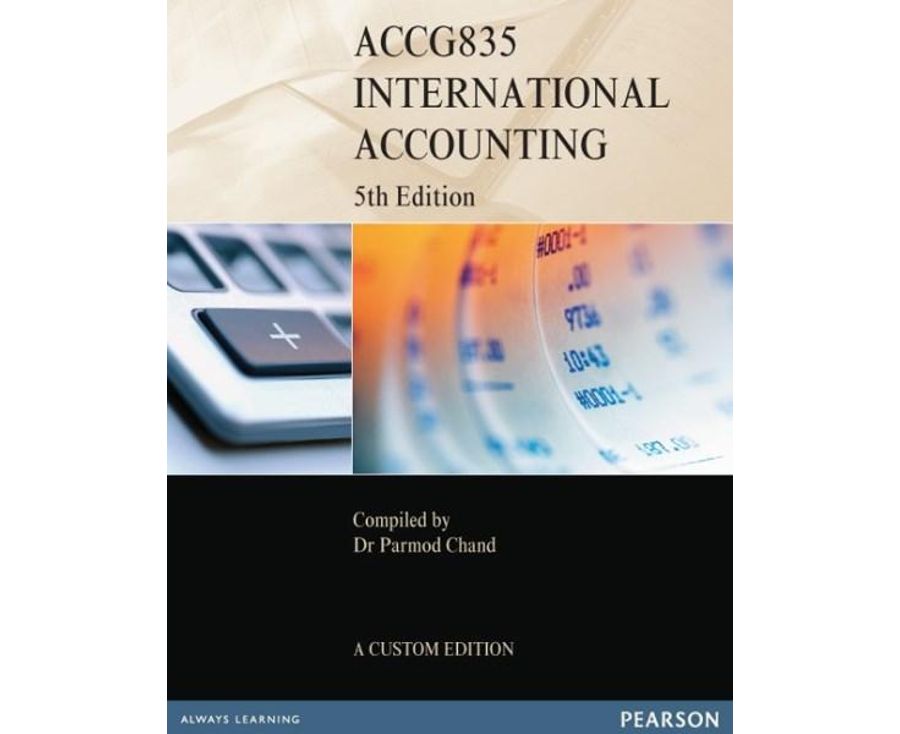 International Accounting Accg835 (paperback)