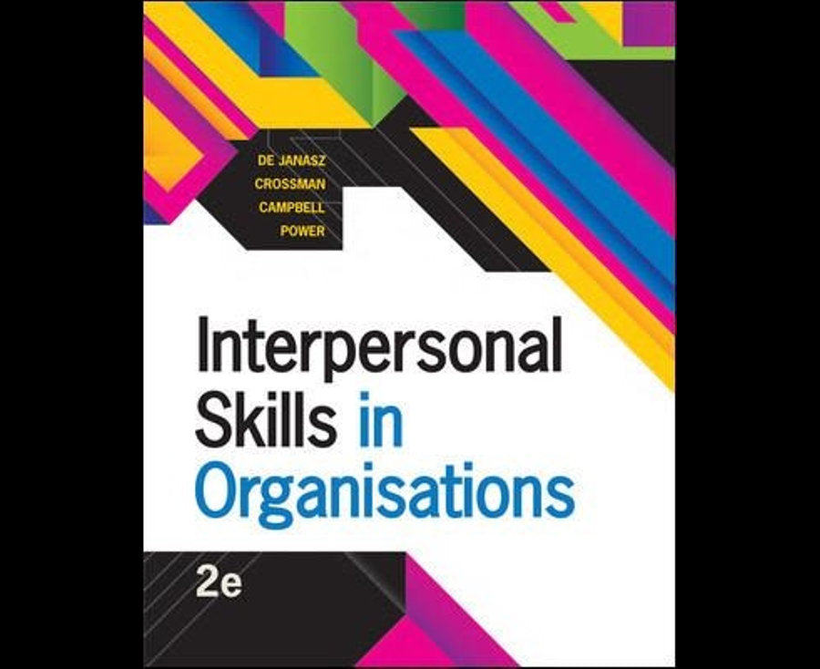 Interpersonal Skills in Organisations
