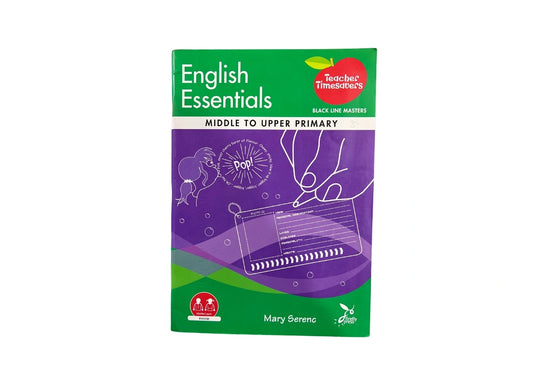 Teacher Timesavers : English Essentials - Black Line Masters [Middle to Upper Primary]