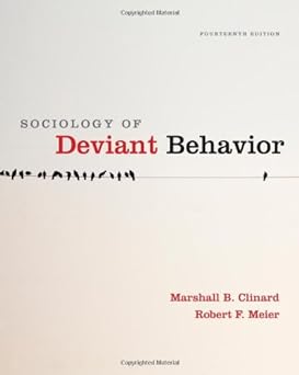 Sociology of deviant behavior
