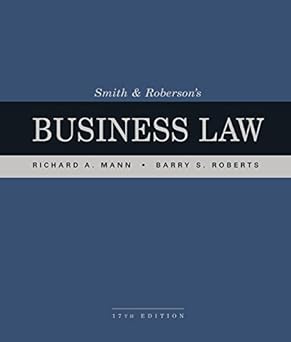 Smith & Roberson's business law