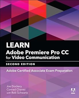 Learn Adobe Premiere Pro CC for video communication