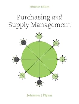 Purchasing and supply management