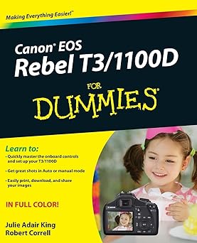 Canon Eos Rebel T3/1100d For Dummies