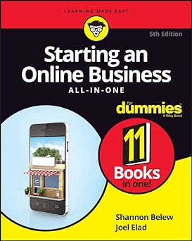 Starting an online business all-in-one for dummies, 5th edition