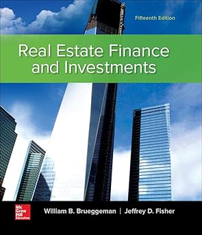 Real estate finance and investments