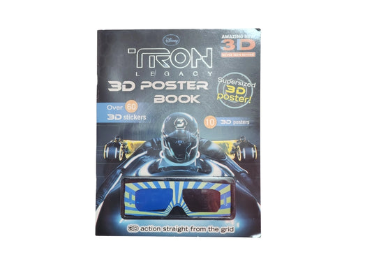 Disney 3D Poster Book - Tron