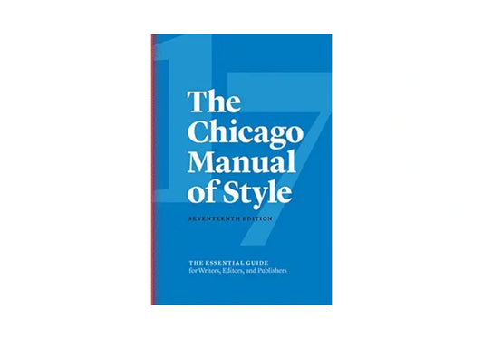 The Chicago Manual of Style, 17th Edition