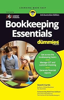 Bookkeeping Essentials For Dummies