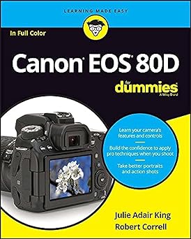 Canon eos 80d for dummies