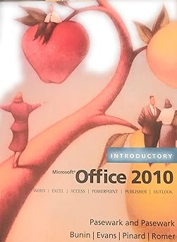 Microsoft Office 2010: Introductory