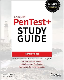 CompTIA PenTest+ Study Guide