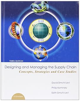 Designing and Managing the Supply Chain 3e with Student CD
