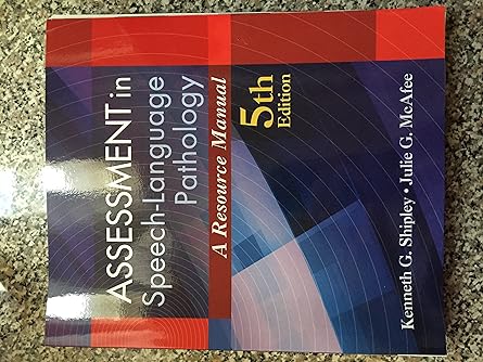 Assessment in Speech-Language Pathology