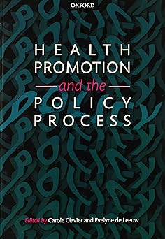 Health promotion and the policy process