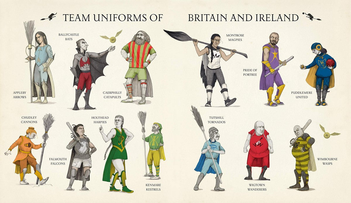 Quidditch Through the Ages - Illustrated Edition A magical companion to the Harry Potter stories