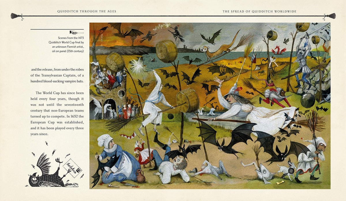 Quidditch Through the Ages - Illustrated Edition A magical companion to the Harry Potter stories