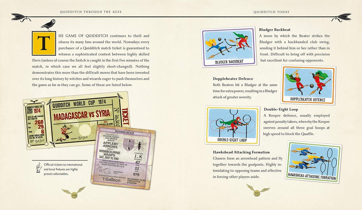 Quidditch Through the Ages - Illustrated Edition A magical companion to the Harry Potter stories