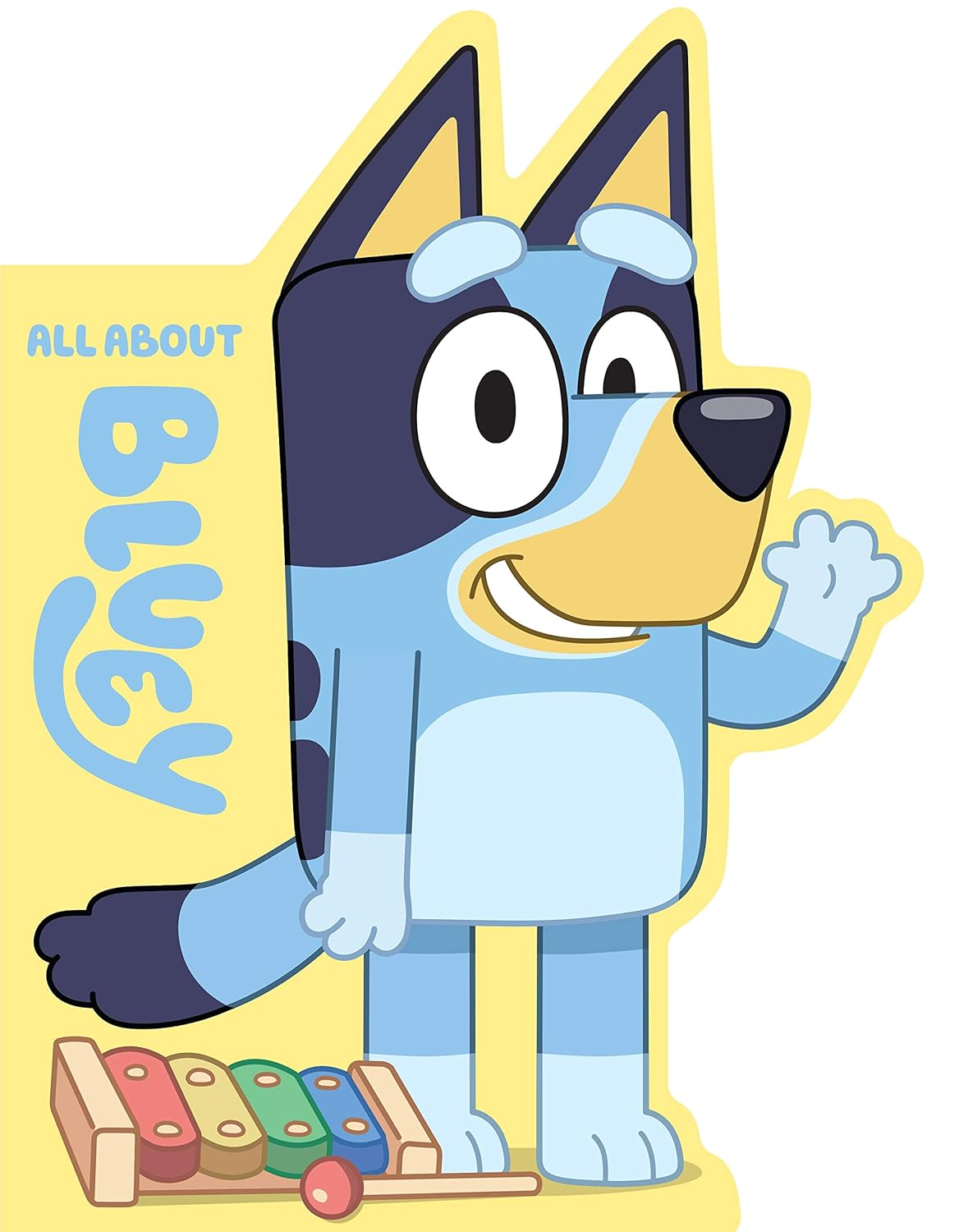 Penguin All About Bluey Book - Board Book, A Shaped Board Book