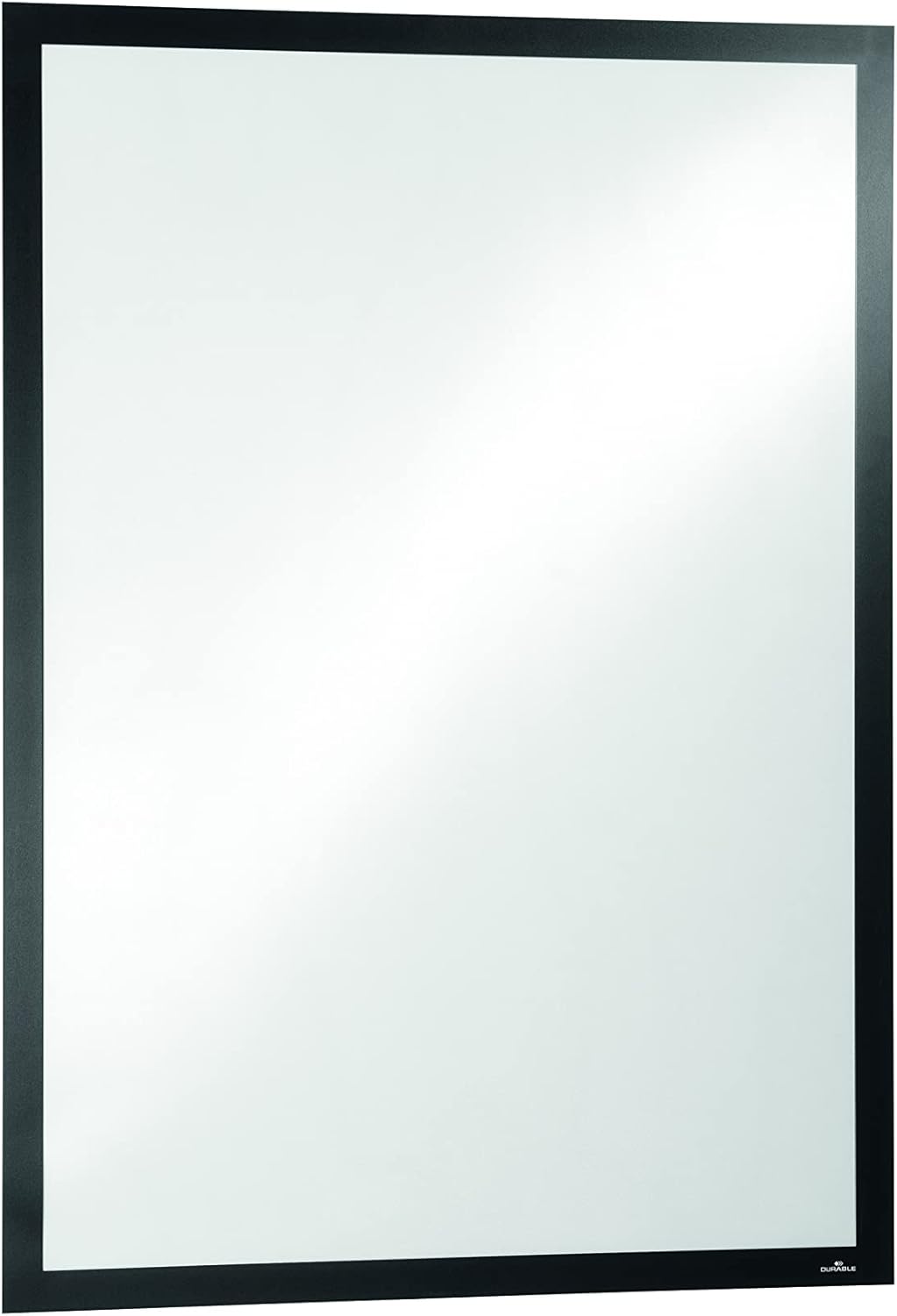 Durable Duraframe Poster, 50 x 70cm, Black, 499601, Self Adhesive Magnetic Poster Frame