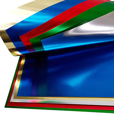 JASART FOIL BOARD 508 X 630MM ASSORTED PACK 20